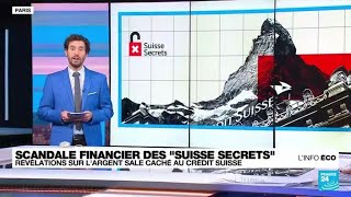 quotSuisse secretsquot  les révélations sur largent sale caché au Crédit suisse • FRANCE 24 [upl. by Yhtimit495]