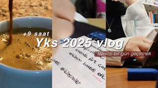 YKS 2025 VLOG  KÜTÜPHANE VE EVDE ÇALIŞARAK VERİMLİ BİR GÜN GEÇİRMEK yks yks2025 [upl. by Elyr851]