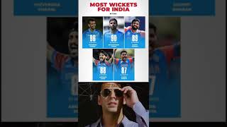 Indian cricket team wicket taker india cricket [upl. by Ahseyk]