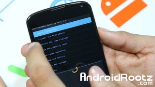 How to Install Custom ROMS on Nexus 4 [upl. by Nilrak828]