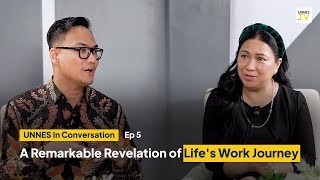 UNNES TV  Meet the Founder A remarkable revelation of lifes work journey  In Conversation Ep5 [upl. by Nimsay]