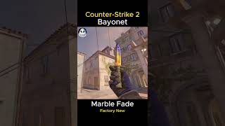 BAYONET  Marble Fade 2024  Factory New FN  Skin ShowcaseAnimation CS2 [upl. by Shushan934]