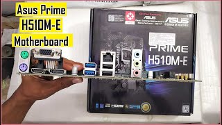 ASUS PRIME H510ME Motherboard LGA 1200 Unboxing amp Overview [upl. by Martelli]