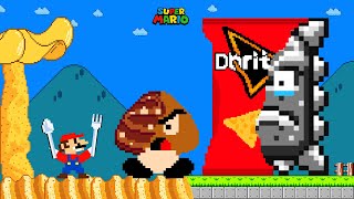 When Everything Mario Touches Turns into Doritos amp Hersheys Kisses [upl. by Tihor]