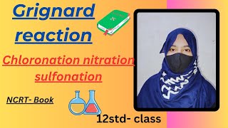 GRIGNARD REACTIONchlorination12std chemistry education halogenation class [upl. by Dranik]