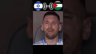 Palestine Vs Israel World cup final penalty shootout 🇵🇸🇮🇱 messi youtube shorts football [upl. by Kcirddet]