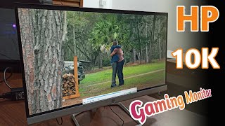 Best Monitor Hp 22fw Unboxing amp 4k Video Test [upl. by Foulk]