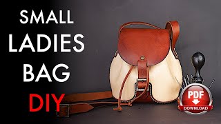 DIY Make a zip crossbody bag  free pattern  sewing tutorial Tendersmile Handmade [upl. by Kindig118]