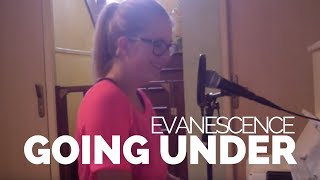 Sarah 14 ans chante Going Under  Evanescence  Acoustic cover [upl. by Furmark]