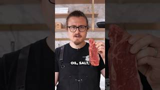 I Cooked a Ribeye Steak Using Joshua Weissman Technique VIRAL RECIPE [upl. by Aicined560]