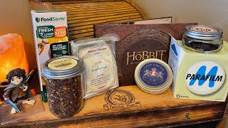 How To Cellar Pipe Tobacco PART 1  Mason Jars Vacuum Sealing amp Parafilm [upl. by Korman]