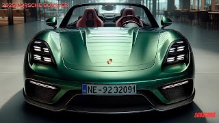 2025 Porsche Boxster  Is This the Roadster That Redefines Luxury [upl. by Seugirdor]