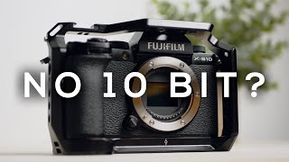 Fujifilm XS10  Four Reasons I Bought One  Camera Decision 10 Bit Cinematic XS 10 [upl. by Maer]