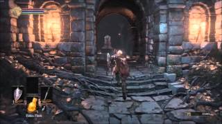 Dark Souls 3  Easy way to get Uchigatana at the start of the game easy sword master kill [upl. by Hallie313]