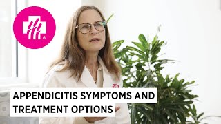 Appendicitis Symptoms and Treatment Options [upl. by Trilby]