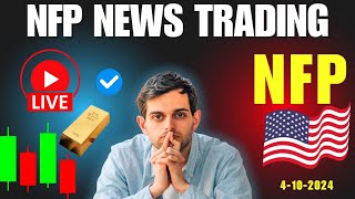 nfp forecast  nfp news trading  Big news and gold analysis  watch video and get latest signals [upl. by Odilo182]