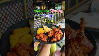 Unlimited Non Veg Buffet at ₹349  Buffet in kolkata shorts viralvideo buffet [upl. by Yrrok500]