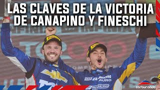 El análisis de Canapino y Fineschi sobre su triunfo en los 200Km del TC2000 [upl. by Olyhs400]