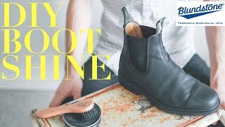 How To Polish Blundstone Boots  A Month of Gentlemen [upl. by Kcirdes]