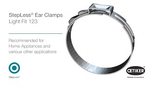 StepLess® Ear Clamps Light Fit 123 [upl. by Hnamik]