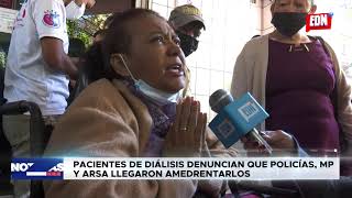 Con temor han quedado familiares y pacientes de Diálisis de Honduras en Comayagüela [upl. by Aropizt]