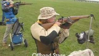 MSgt Julia Watson firing the Springfield 1903 Match Camp Perry Ohio August 2011 [upl. by Mccreery460]