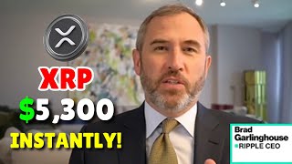 SEC SUGGESTS A SETTLEMENT WITH THE CEO OF RIPPLE XRP VALUE IS INSTANTLY 5300  Triple XRP [upl. by Ylnevaeh305]