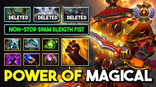 GRAND MASTER TIER MID Ember Spirit With Full Magical Build Nonstop Spam Sleight of Fist DotA 2 [upl. by Aoniak]