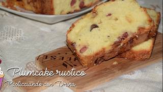 Plumcake Rustico Preparato con lievito di birra Mastro Fornaio Semplice e Veloce [upl. by Nelloc]