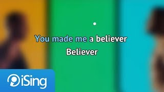 Imagine Dragons  Believer karaoke iSing [upl. by Lledner]