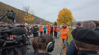 Elbbrücke Bad Schandau Ganze Presseerklärung zur aktuellen Situation 07112024 2901 min SD HD 4K [upl. by Novyak37]