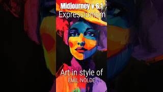 Famous Expressionists in MidJourney Explore Emil Noldes Art [upl. by Hsakaa]