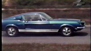 1968 Ford Shelby Mustang GT500KR  vintage road test [upl. by Pinelli]