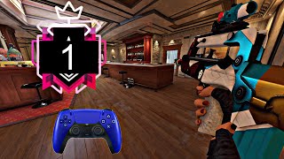 THE BEST 1 CONTROLLER NO RECOIL Settings on Operation DEEP FREEZE Rainbow Six Siege PS5Xbox [upl. by Ruttger]