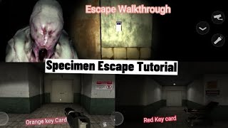 Specimen Zero Tutorial Walkthrough  How to escape in Specimen Lab 82 [upl. by Cesare474]