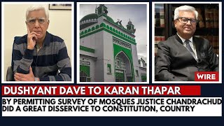 By Permitting Survey of Mosques Justice Chandrachud Did a Great Disservice to Constitution Country [upl. by Glen]