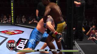 Anderson Silva vs Ryan Bader [upl. by Ochs480]