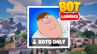 How To Get Bot Lobbies In Fortnite Chapter 5 Fortnite Bot Lobby Tutorial [upl. by Ehman]