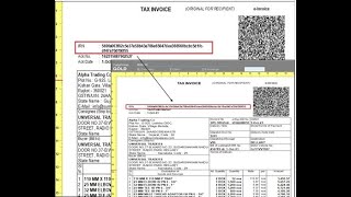 Tally Add On  Print IRN Number in Single Line in EInvoice in TallyPrime software [upl. by Nauq]