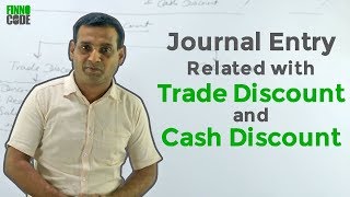 How to pass journal Entry Trade discount amp Cash Discount [upl. by Weig428]