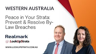 WA Prevent amp Resolve ByLaw Breaches in Your Strata  Lookupstrata [upl. by Bellda912]