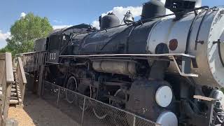 Locomotive 533 280 Rawlins Wyoming located in Tully Park [upl. by Sandro]