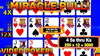 More Craziest Video Poker Hands Ever Recorded  Part 5 [upl. by Johiah920]