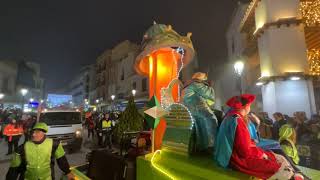 Cabalgata Reyes Magos Tomelloso 2023 [upl. by Yseult]