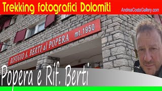 Rifugio Berti e Laghetti del Popera Trekking fotografico [upl. by Akalam129]