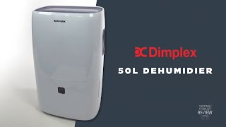 Dimplex 50L Dehumidifier – National Product Review [upl. by Lidstone]