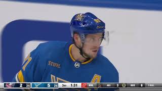 Vladimir Tarasenko scores two goals vs Blue Jackets 15 oct 2022 [upl. by Imerej138]