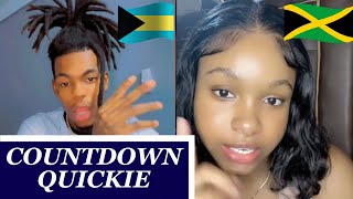 Bahamians and Jamaicans Engage In Island War On TikTok  Countdown Quickie [upl. by Oren349]