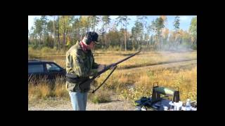 Fast shooting Chassepot Mle 1866wmv [upl. by Haduhey716]