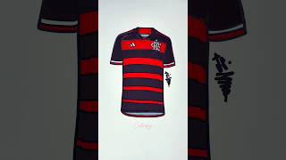 Camisa do Flamengo Brasileirão 2024 flamengo brasileirão futebol mengão asmr satisfatório [upl. by Allanson]